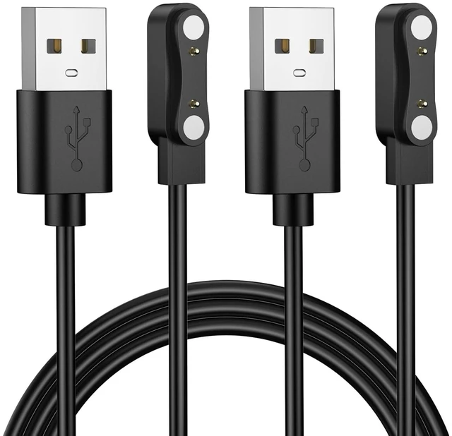 Main image of 2 Pack for Bark Smart Watch Charger, Magnetic USB Charging Cable Cord