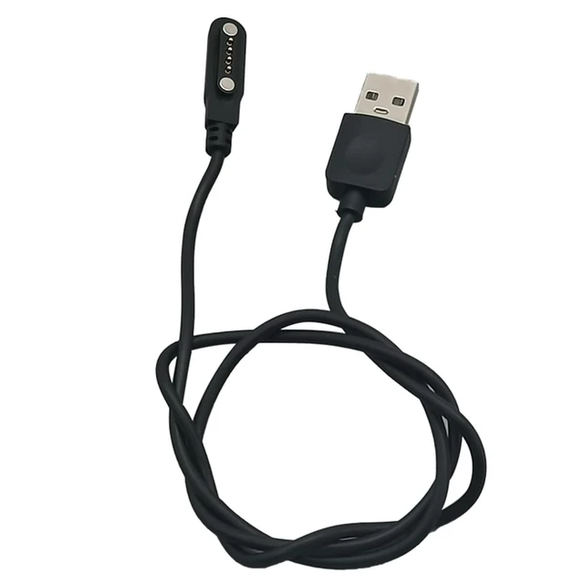 Alt view image 7 of 7 - Universal Smart Watch Charger USB Power 4 Pin spacing Magnetic Charging Cables for Smart Watch GT88 G3 KW18 Y3 KW88 GT68