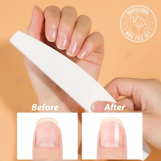 Alt view image 7 of 7 - Nail File Buffer, Nail Files, Nail Buffer Set to File, Shape,Smooth, Buffer and Shine Nails, Half-Moon