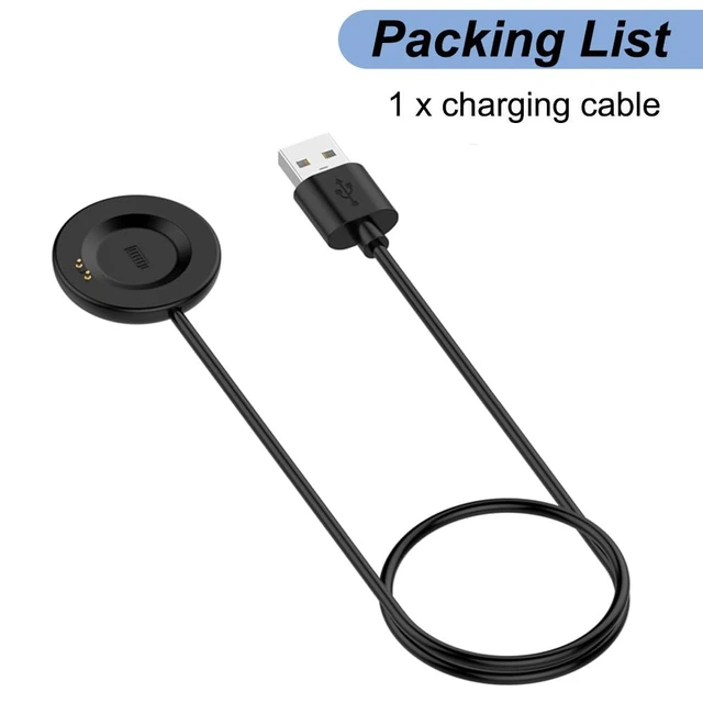 Alt view image 5 of 6 - Charger for iTECH Fusion 2/3, Replacement USB Charging Cable Dock for iTech Fusion 2/3 Smart Watch (3.3ft/1m)