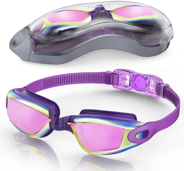 Main image of Swim Goggles, Swimming Goggles No Leaking Full Protect Adult Youth