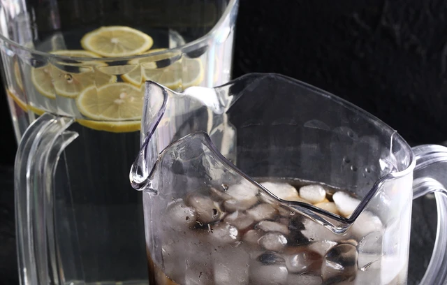 Alt view image 4 of 6 - Commercial Polycarbonate Water Pitcher, 60 oz, Clear | Restaurant Quality, Durable, Dishwasher Safe
