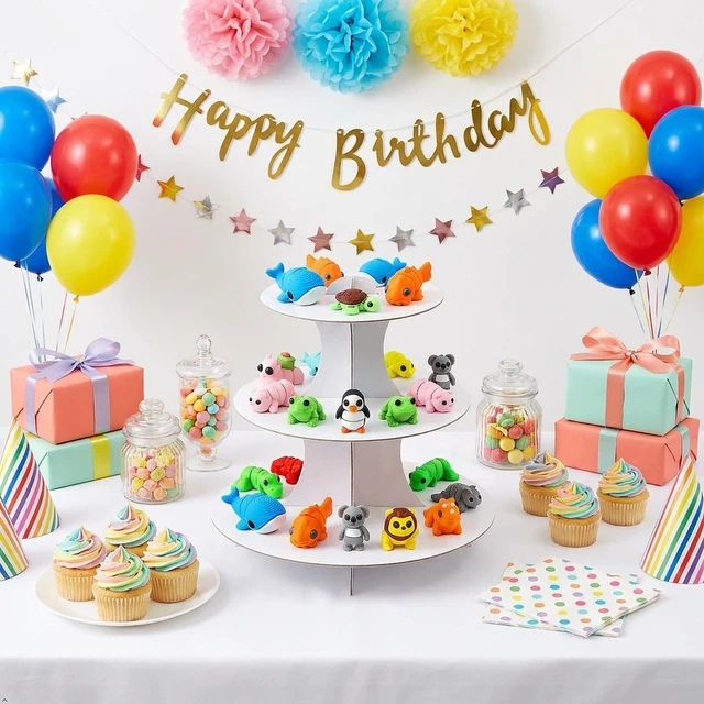 Alt view image 3 of 6 - 102PCS Mini & Tiny 3D Printed Animals, Flexible Articulated Fidget Toys | 52 Mini + 50 Tiny Animals for Party Favors, Classroom Rewards, Goodie Bag Stuffers, Treasure Boxes, Collecting & Desk Pets