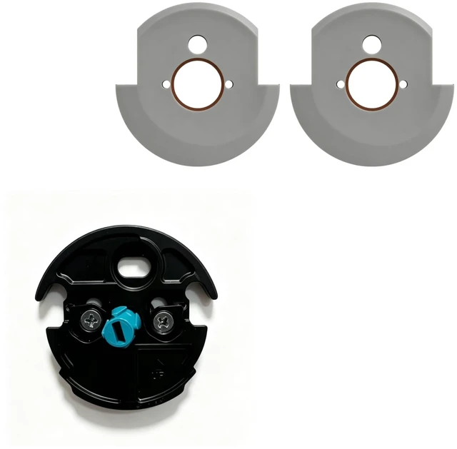 Main image of Mounting Plate for August Smart Lock for Door, 2 PackGrey4th | Easy Installation, Door Accessory, Replacement Install Base for 1st/2nd/3rd Pro Gen & 4th Gen Secure Fit, Quick Setup