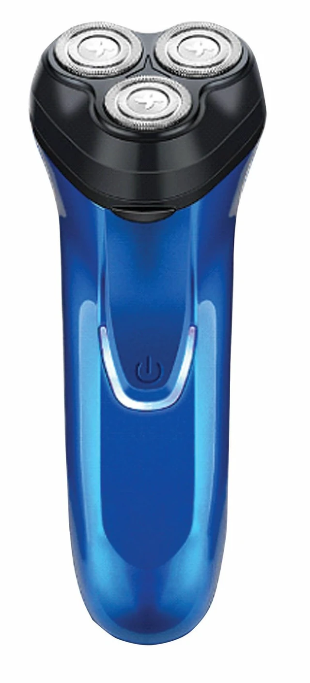 Alt view image 2 of 2 - Rotary Shaver, Rechargeable Electric Rotary Shaver with Stainless Steel Blades, Wireless Cordless Electric Razor, Close Shave, Full 2 Hour Charge Provides 1 Hour Run-Time, Electric Razor