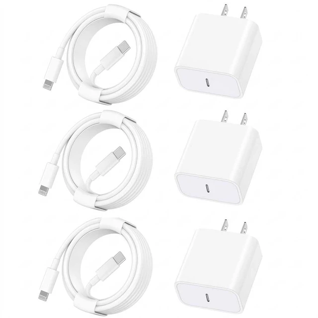 Main image of Apple MFi CertifiediPhone Charger Fast Charging,3Pack Apple Charger Adapter Super Fast Charger iPhone 6FT USB C to Lightning Cable Cord for iPhone 14 Pro Max/14 Plus/13 MiNi/13/12/11/10/X/SE/AirPods