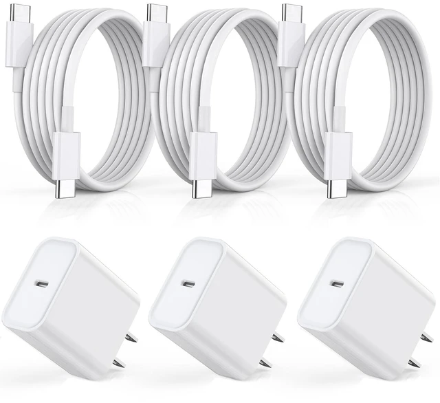 Main image of Fast Charger for iPhone 15, 3Pack USB C iPad Charger PD Fast Charger Block 6FT Long USB C to Type C iPhone 15 Charging Cable Cord for iPhone 15/15 Pro/15 Pro Max,iPad Pro 12.9/11inch, iPad Air 5th/4th