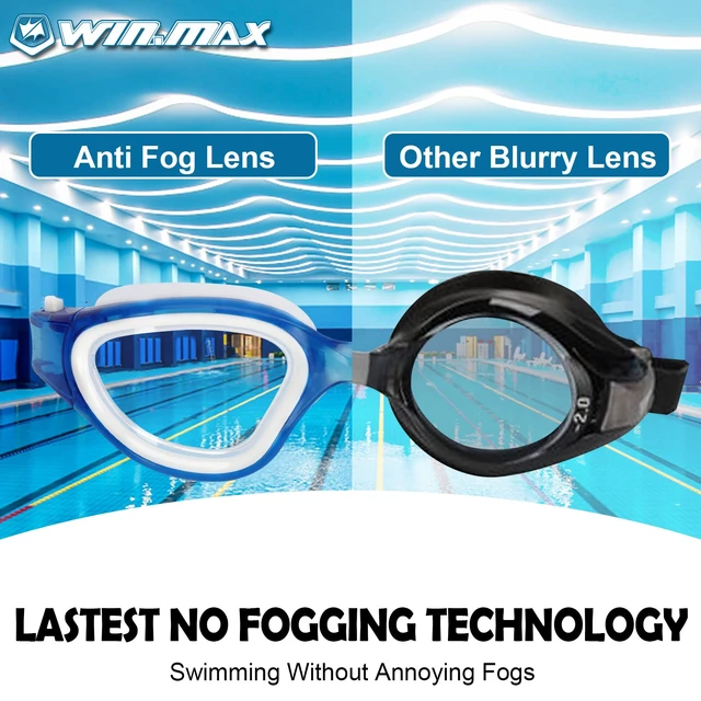 Alt view image 6 of 7 - Swimming Goggles Swim Pool Goggles Anti Fog Anti UV No Leakage Clear Vision for Men Women Adults Teenagers