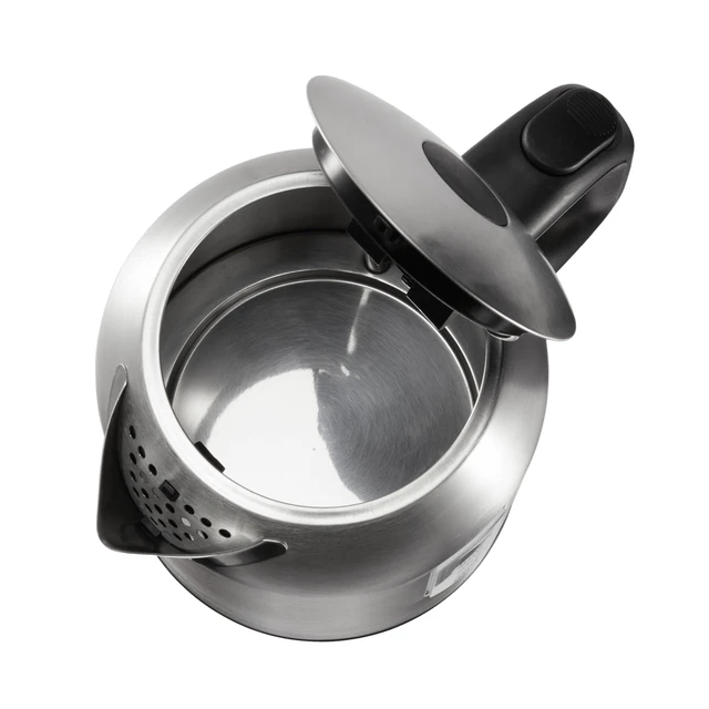 Alt view image 5 of 6 - Electric Kettle, Tea Kettle & Water Boiler with Auto Shut-Off, Boil Dry Protection, Strix Thermostat, BPA-Free, 1500W, 1.1Qt (1L), Stainless Steel, New Model, Black & Silver