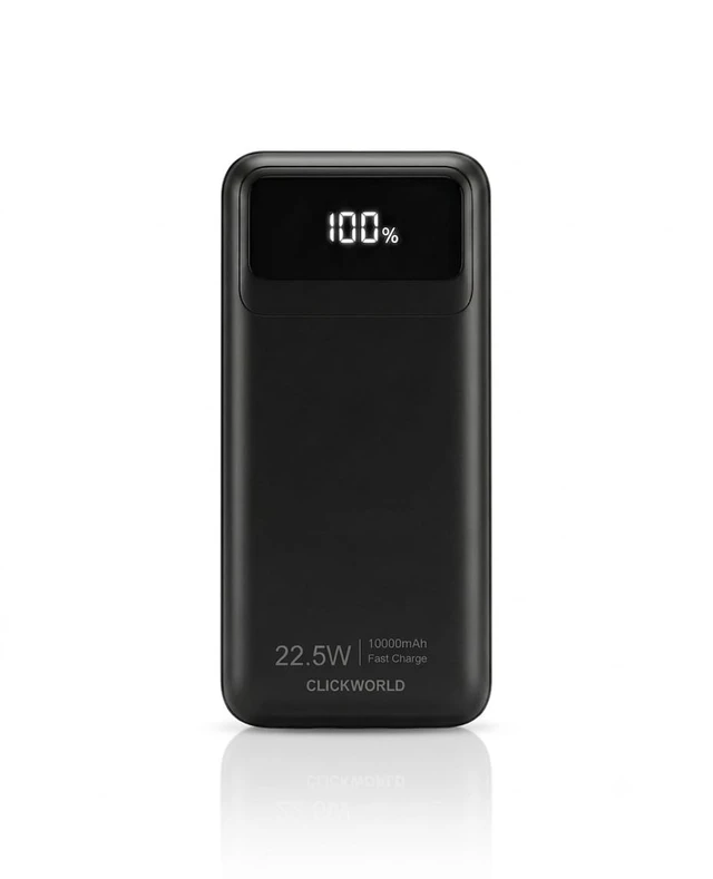 Alt view image 5 of 7 - 10000mAh Power Bank, Portable Charger with 4 Built-in Cables, 22.5W Fast Charging, LED Digital Display, USB-C Battery Pack for iPhone, Samsung & Android