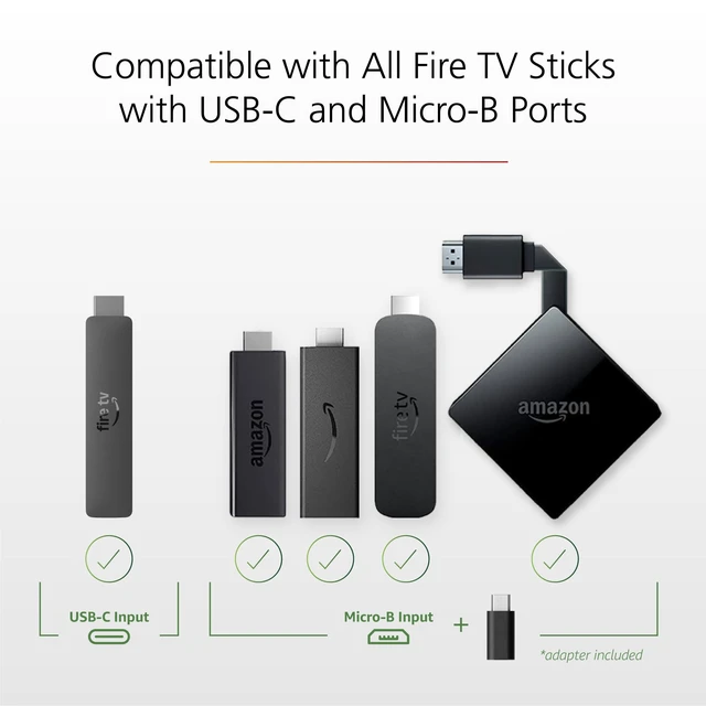 Alt view image 3 of 7 - Made for Amazon, USB Power Cable (Eliminates the Need for AC Adapter)