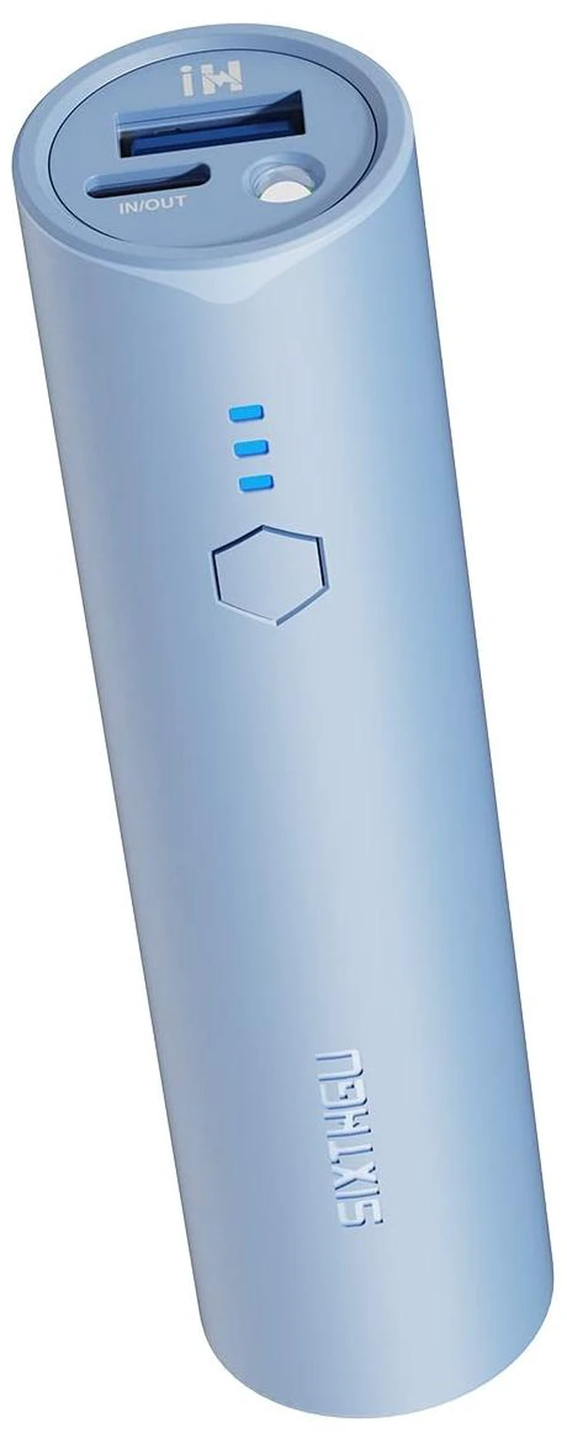 Main image of S03 Portable Charger, 5000mAh Mini Power Bank, Pocket Size Fast Charging USB-C (in&Out), PowerNano, Compatible with iPhone Series, Android Phone and More