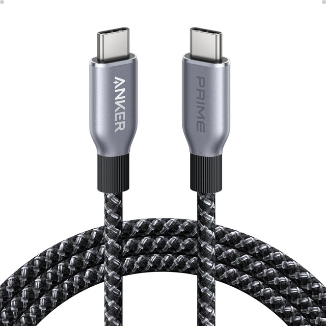 Main image of Prime USB C to USB C Cable, 240W Fast Charging Durable Cable (6 ft) | USB 2.0 Upcycled-Braided Nylon, 100-Year Bend Durability for iPhone 18 / 17 Series, MacBook, Galaxy, and More
