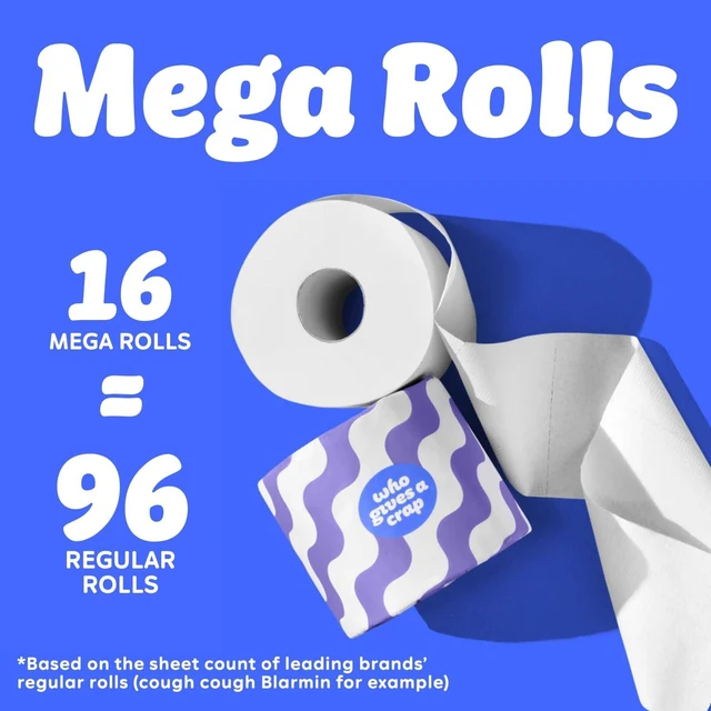 Alt view image 3 of 7 - | 100% Recycled Toilet Paper, 16 Rolls, 330 Sheets, Soft & Strong, Virgin Tree Free, Bulk Toilet Paper
