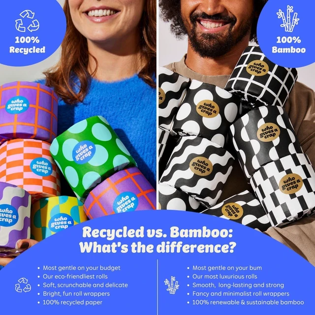 Alt view image 6 of 7 - | 100% Recycled Toilet Paper, 16 Rolls, 330 Sheets, Soft & Strong, Virgin Tree Free, Bulk Toilet Paper