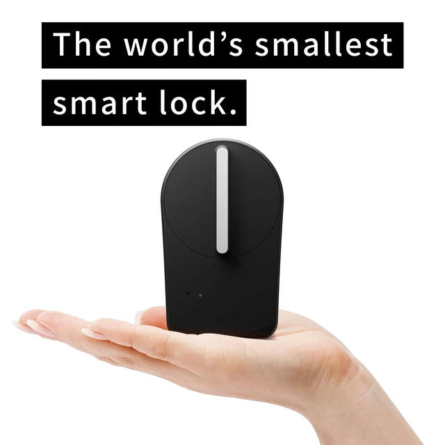 Alt view image 5 of 7 - Sesame 5, Smart Lock, Bluetooth Electronic Deadbolt, Auto-Lock, Keyless Entry Door Lock for Front Door, Fits Your Existing Deadbolt, for Airbnbs Vacation Rentals