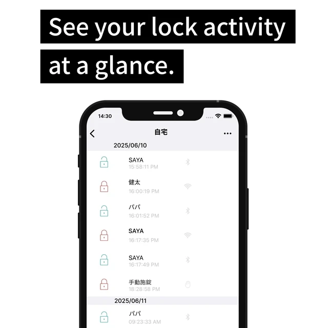 Alt view image 6 of 7 - Sesame 5, Smart Lock, Bluetooth Electronic Deadbolt, Auto-Lock, Keyless Entry Door Lock for Front Door, Fits Your Existing Deadbolt, for Airbnbs Vacation Rentals