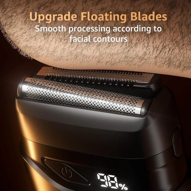 Alt view image 2 of 2 - Mini Shaver with Power | Men's shaving kit for the gym
