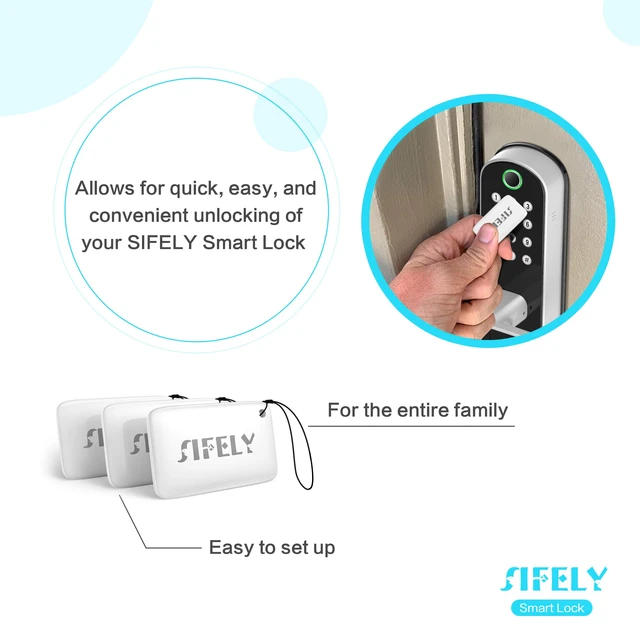 Alt view image 2 of 3 - Smart Lock Key Fobs (10 Pack)