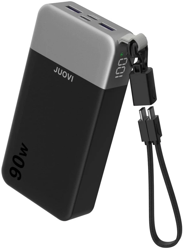 Main image of 90W Portable Charger for Laptop Power Bank 20000mAh with USB-C Cable | Power Bank TSA-Approved Fast Charging Battery Pack for Laptop MacBook Dell XPS iPhone 17/16/15 Series Samsung S26 and more