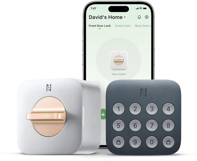 Main image of Holo Wi-Fi Smart Lock with Keypad, Keyless Entry Deadbolt Door Lock with App Remote Control, AutoLock & Anomaly Detection, Non-Destructive Installation, Supports Alexa, Apple Home