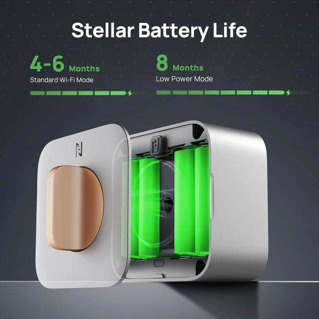 Alt view image 7 of 7 - Holo Wi-Fi Smart Lock with Keypad, Keyless Entry Deadbolt Door Lock with App Remote Control, AutoLock & Anomaly Detection, Non-Destructive Installation, Supports Alexa, Apple Home