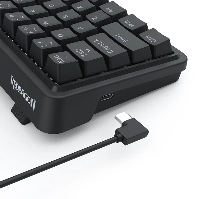 Alt view image 5 of 7 - K722 60% Wired Gasket RGB Gaming Keyboard, 61 Keys Hot-Swap Compact Mechanical Keyboard w/Free-Mod Socket, 3-Layer Noise Dampening, Quiet Custom Linear Switch
