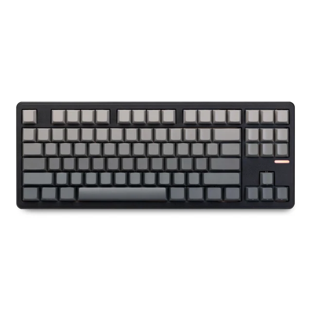 Alt view image 3 of 7 - Impact80 Tri-Mode Wireless Mechanical Keyboard,USB-C Wired, Hot-Swappable 87 Keys Gasket Mount, RGB Light Bar, 8000mAh Battery, QMK/VIA Compatible RS8 Keyboard for Windows/Mac (Ultra Black)