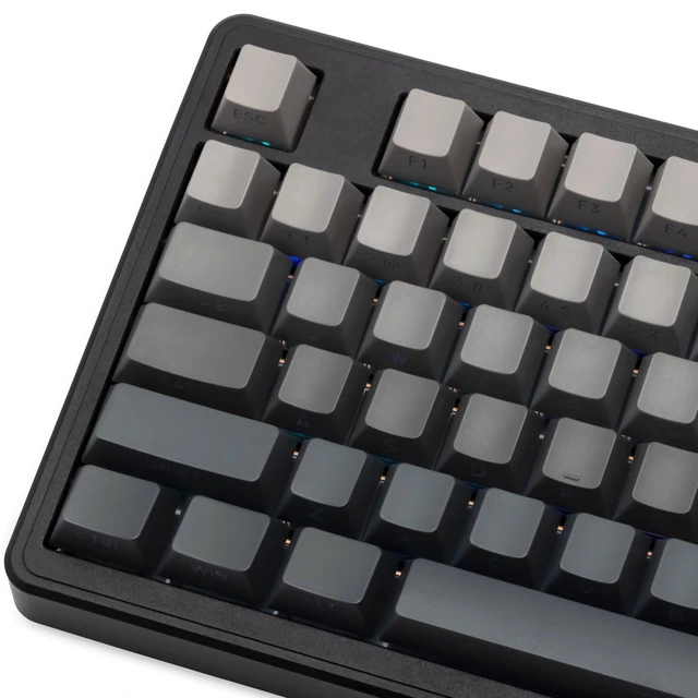 Alt view image 4 of 7 - Impact80 Tri-Mode Wireless Mechanical Keyboard,USB-C Wired, Hot-Swappable 87 Keys Gasket Mount, RGB Light Bar, 8000mAh Battery, QMK/VIA Compatible RS8 Keyboard for Windows/Mac (Ultra Black)