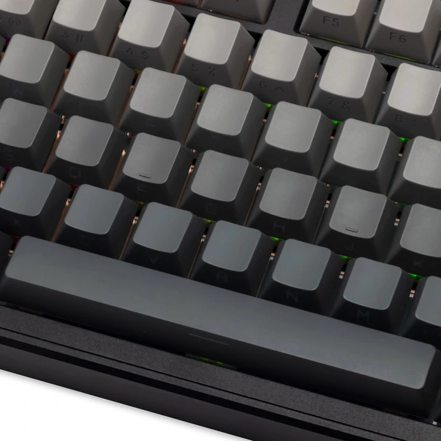 Alt view image 7 of 7 - Impact80 Tri-Mode Wireless Mechanical Keyboard,USB-C Wired, Hot-Swappable 87 Keys Gasket Mount, RGB Light Bar, 8000mAh Battery, QMK/VIA Compatible RS8 Keyboard for Windows/Mac (Ultra Black)