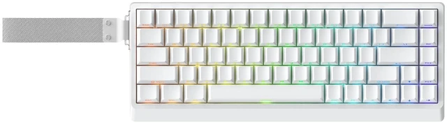 Main image of ND68 68 Keys Wired Magnetic Switch Keyboard, 0.005MM RT Accuracy, 8KHZ Polling Rate/Latency As 0.125MS/256KHZ Single Key Scan Rate/ARGBHot Swappable,Gasket Structure Gaming Keyboard(White)