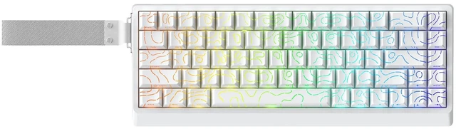 Main image of ND68PRO 68 Keys Wired Magnetic Switch Keyboard, 0.001MM RT Accuracy, 8KHZ Polling Rate/Latency As 0.08MS/256KHZ Single Key Scan Rate/ARGBHot Swappable,Gasket Structure Gaming Keyboard(White)
