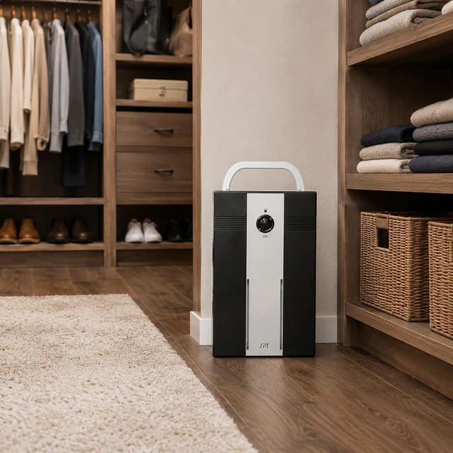 Alt view image 3 of 5 - Sunpentown SD-350 60-Watt Mini Dehumidifier