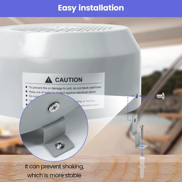 Alt view image 6 of 7 - Air Dryer Made by Durable Material, Suitable for Ships, RVs, Storage Rooms
