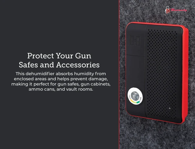 Alt view image 7 of 7 - Rechargeable Dehumidifier 95900 - Portable Moisture Absorbers with Silica Gel to Prevent Moisture Damage for Gun Safe Accessories, Firearms, & More in Gun Safes & Cabinets, Closets, & Pantries