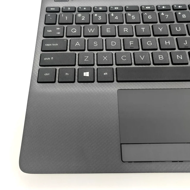 Alt view image 3 of 5 - Jxjslp Replacement for HP 15-DW 250 255 256 G8 G9 Laptop Upper Case Palmrest with US Layout Non-Backlit Keyboard Assembly M31099-001 Black