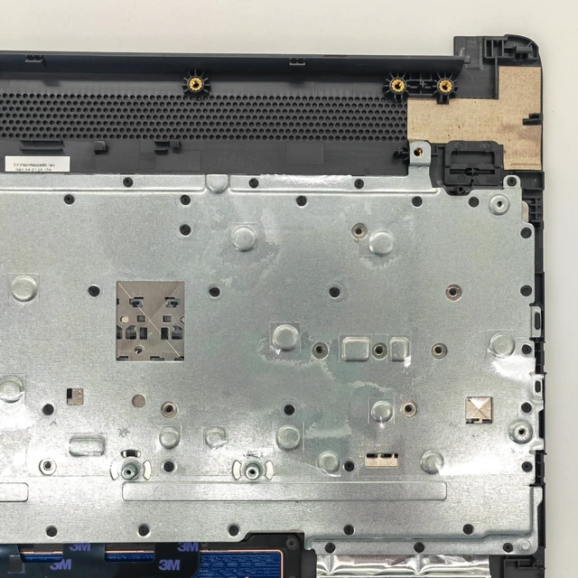 Alt view image 5 of 5 - Jxjslp Replacement for HP 15-DW 250 255 256 G8 G9 Laptop Upper Case Palmrest with US Layout Non-Backlit Keyboard Assembly M31099-001 Black