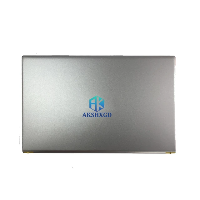 Alt view image 2 of 7 - 0CHFVW CHFVW 05WK5X Replacement for Dell Inspiron 15 Pro 5510 5515 Laptop LCD Back Cover Top Case Rear Lid and Front Bezel Frame Silver