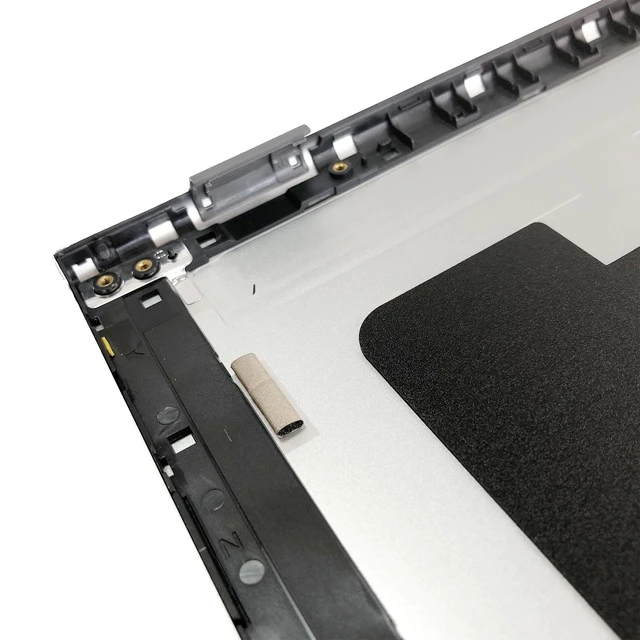 Alt view image 6 of 7 - 0CHFVW CHFVW 05WK5X Replacement for Dell Inspiron 15 Pro 5510 5515 Laptop LCD Back Cover Top Case Rear Lid and Front Bezel Frame Silver