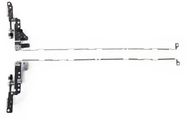 Alt view image 4 of 6 - CyanWind Laptop LCD Back Cover Hinge Set Silver Gray for Lenovo IdeaPad 3-15ITL6 82H8 3-15ADA6 82KR 3-15ALC6 82KU 3 15IAU7 82RK 3 15ABA7 82RN 5CB1B60414 AP21P000100