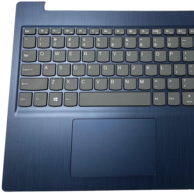 Alt view image 3 of 7 - wzqrps Replacement for Lenovo IdeaPad 3 15IML05 15IIL05 15ADA06 15ARE05 Laptop Upper Case Palmrest Non-Backlit Keyboard Touchpad Assembly Part 5CB0X57536 5CB1D03528 5CB0X57656 Blue