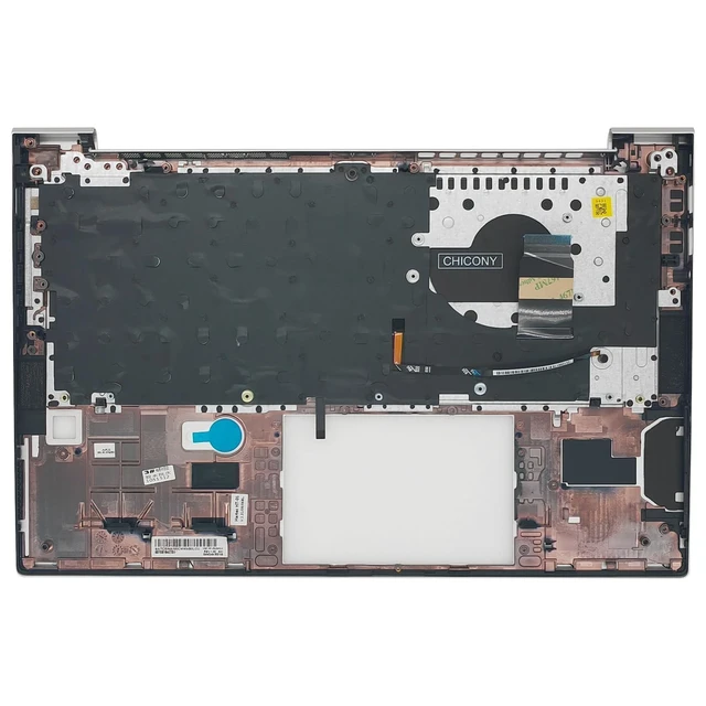 Alt view image 2 of 6 - WWGTMC Palmrest with Backlit US Keyboard for HP EliteBook 840 G7 840 G8 | Upper Case Top Cover Replacement,US Layout,Silver,P/N M36312-001