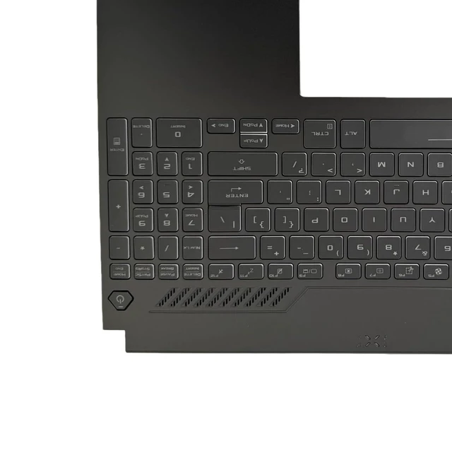 Alt view image 3 of 7 - New Replacement for ASUS TUF Dash 15 FA507/FX517 & TUF Gaming F15 FX507 Series Laptop Palmrest Upper Case Backlit Keyboard Assembly Part 90NR0951-R31 90NR09C1-R31US1 6070B2137812 (RGB)