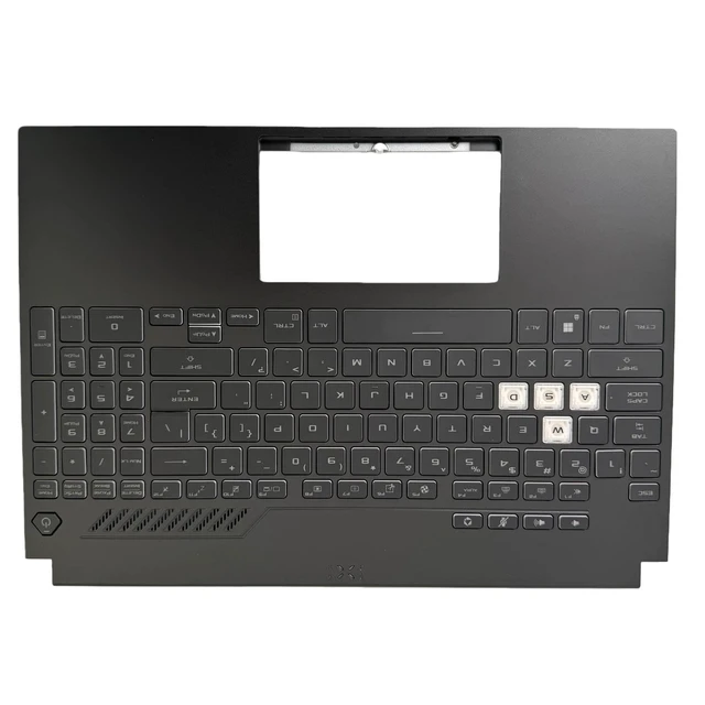 Alt view image 6 of 7 - New Replacement for ASUS TUF Dash 15 FA507/FX517 & TUF Gaming F15 FX507 Series Laptop Palmrest Upper Case Backlit Keyboard Assembly Part 90NR0951-R31 90NR09C1-R31US1 6070B2137812 (RGB)