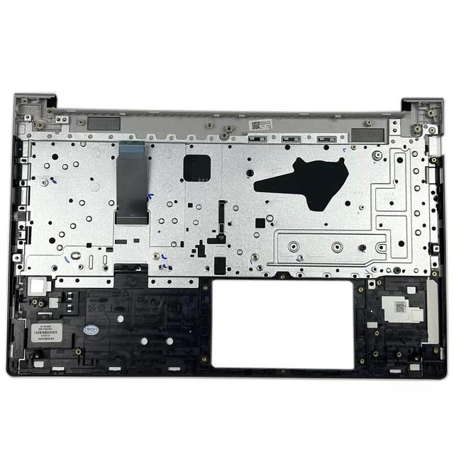 Alt view image 2 of 7 - Wzqrps New Replacement for HP Probook 450 G8 455 G8 Laptop Upper Case Palmrest Keyboard Assembly Part M21742-001 M21740-001 M21741-001 4BX8QTATP30 Silver (Probook 450 455 G8 Backlit Keyboard)