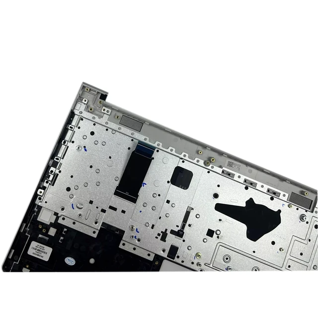 Alt view image 7 of 7 - Wzqrps New Replacement for HP Probook 450 G8 455 G8 Laptop Upper Case Palmrest Keyboard Assembly Part M21742-001 M21740-001 M21741-001 4BX8QTATP30 Silver (Probook 450 455 G8 Backlit Keyboard)