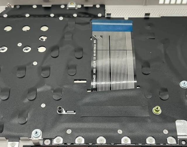 Alt view image 6 of 6 - Replacement for HP 14Z-DK 14-DK 14-CF 14S-CF Laptop Upper Case Palmrest Touchpad with Keyboard Assembly L48648-001 6070B1581701 Natural Silver