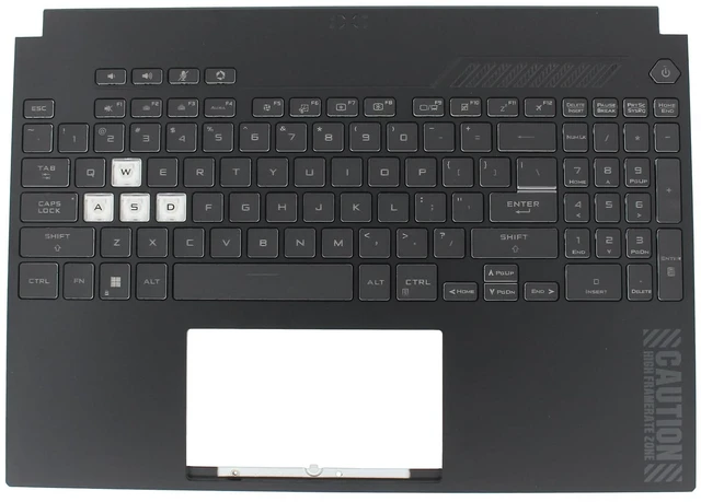 Main image of ApplianPar Black Upper Case Palmrest Cover with Backlit Keyboard 90NR0951-R31 for Asus TUF Dash 15 FA507 FA507R FX517 FX517ZM