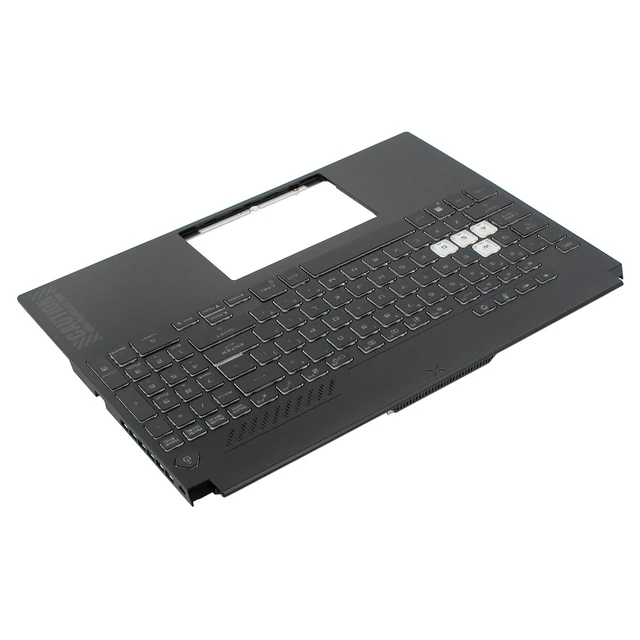 Alt view image 4 of 6 - ApplianPar Black Upper Case Palmrest Cover with Backlit Keyboard 90NR0951-R31 for Asus TUF Dash 15 FA507 FA507R FX517 FX517ZM
