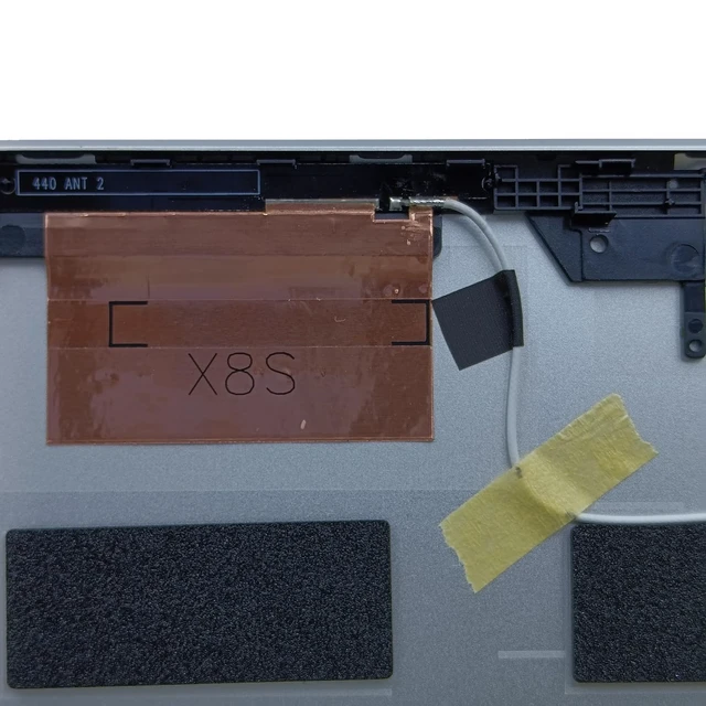 Alt view image 5 of 7 - Replacement for HP ProBook 440 445 G10 LCD Back Cover with Antenna N39001-001